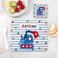Personalised Personalised Boy's Placemat Set