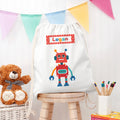 Personalised Personalised Boy's Robot PE Kit Bag