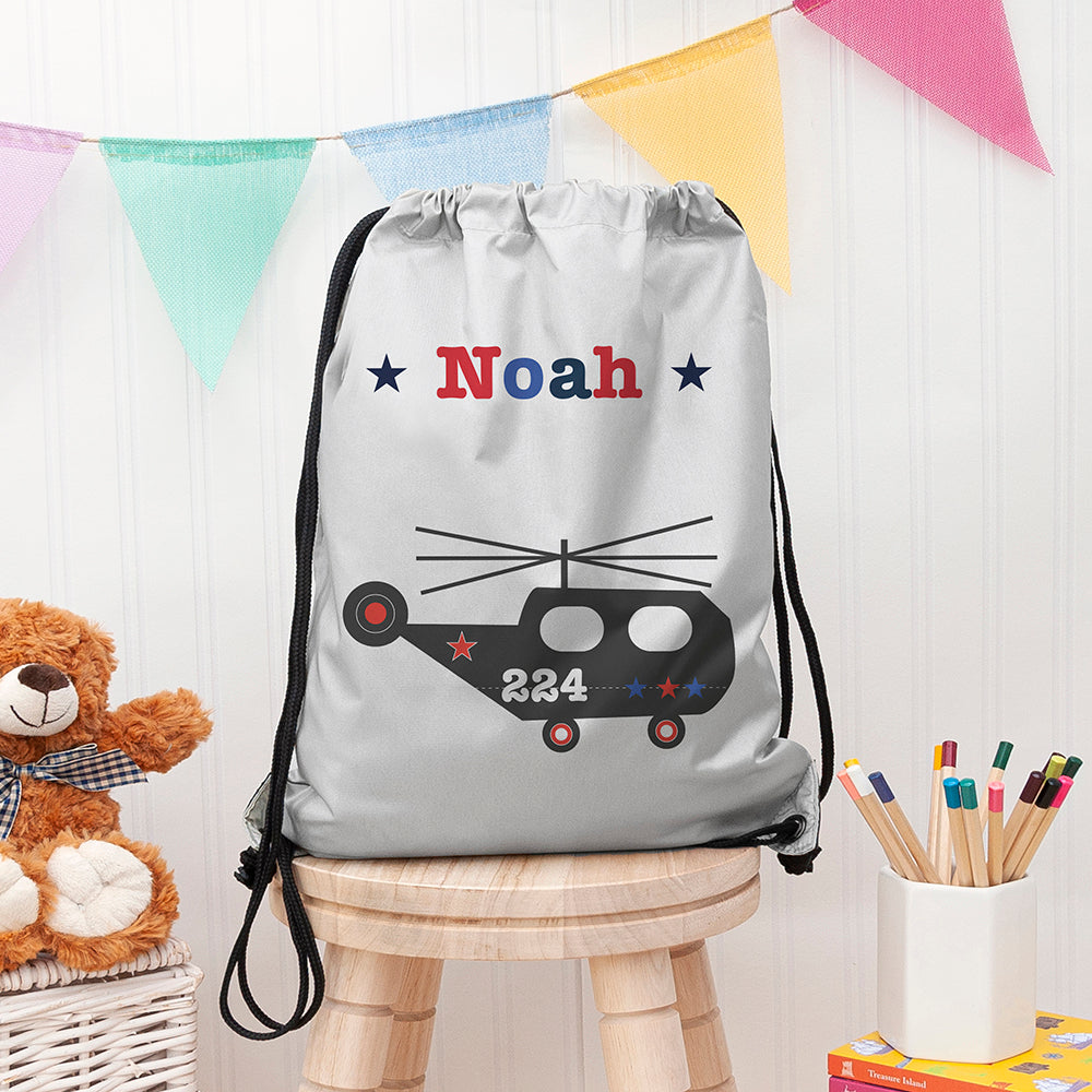 Personalised Personalised Boy's Silver Waterproof Swim Bag