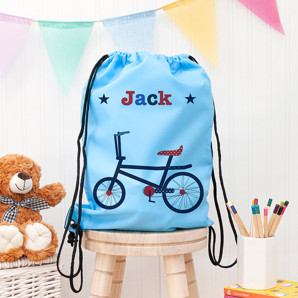 Personalised Personalised Boy's Sky Blue Waterproof Swim Bag