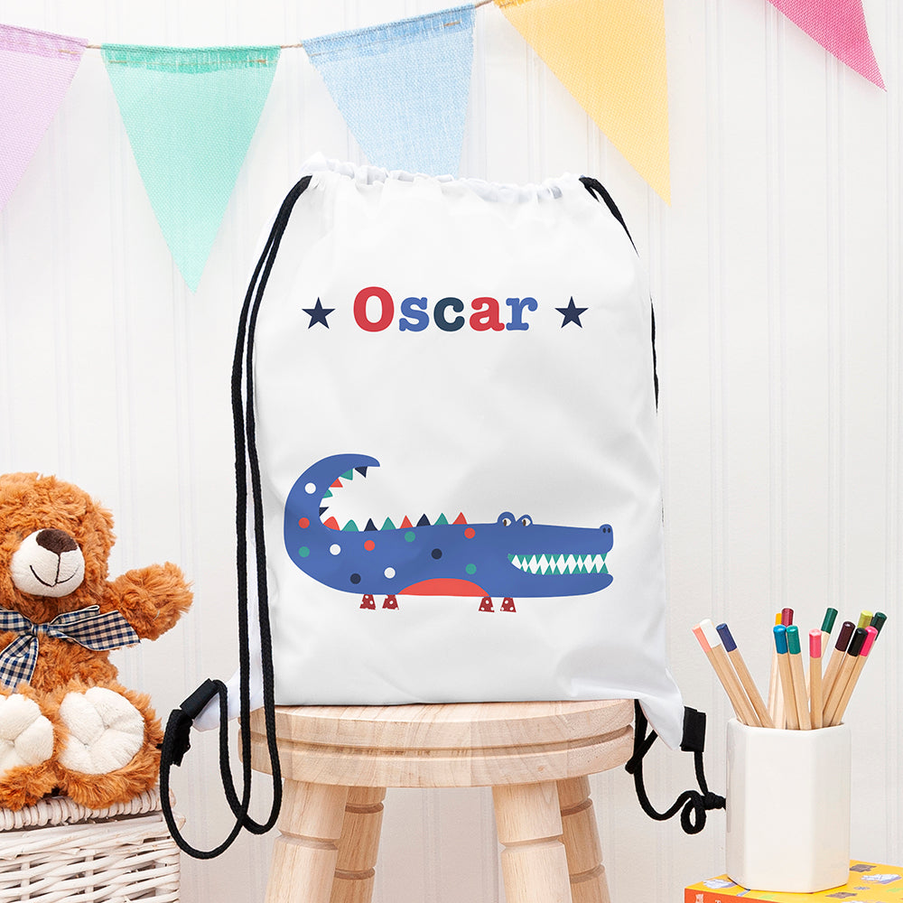 Personalised Personalised Boy's Waterproof Swim Bag