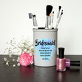 Personalised Personalised Bridesmaid Miniature Champagne Bucket