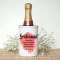 Personalised Personalised Bridesmaid Miniature Champagne Bucket
