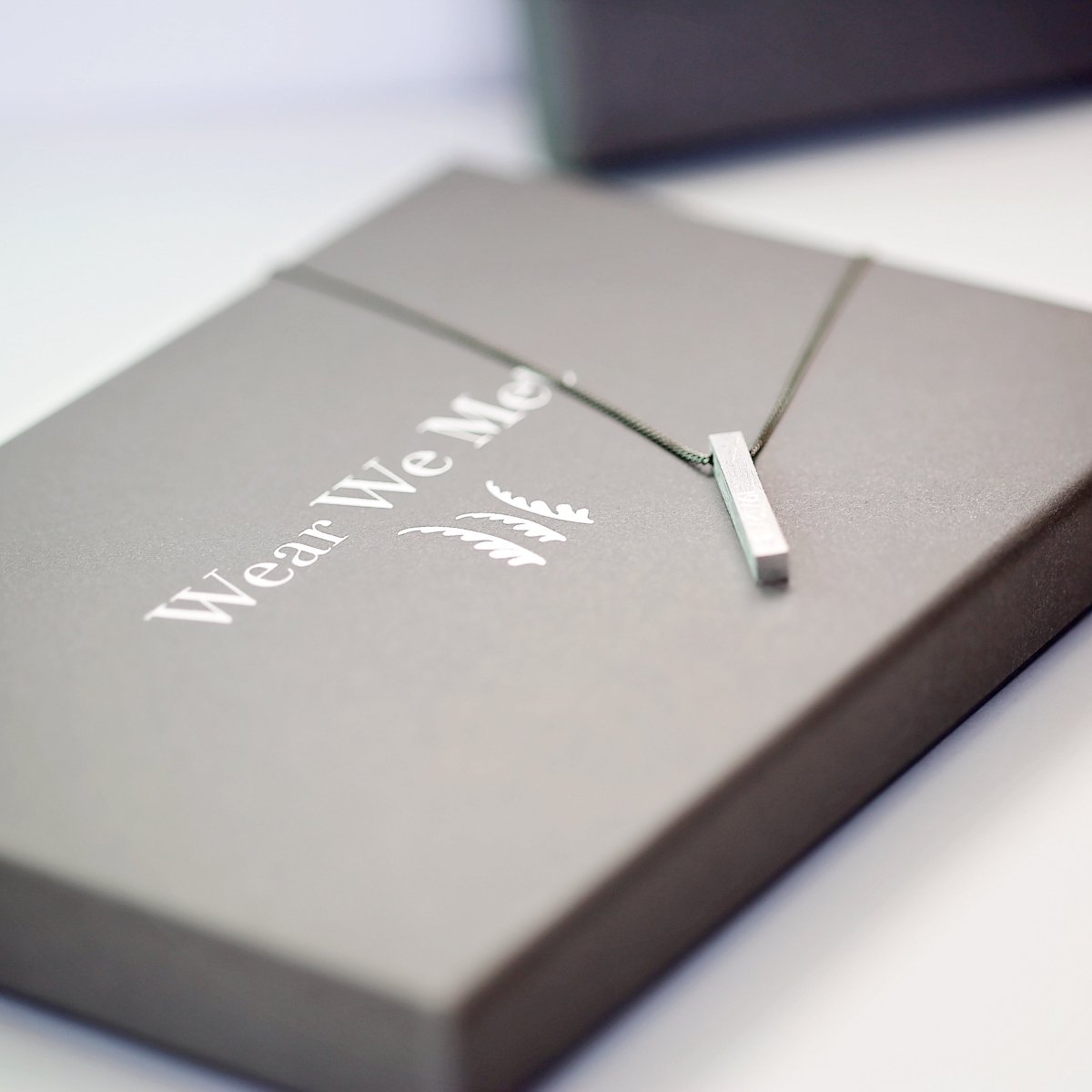 Personalised Brushed Men's Necklace