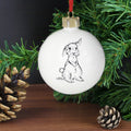 Personalised Bunny Bauble