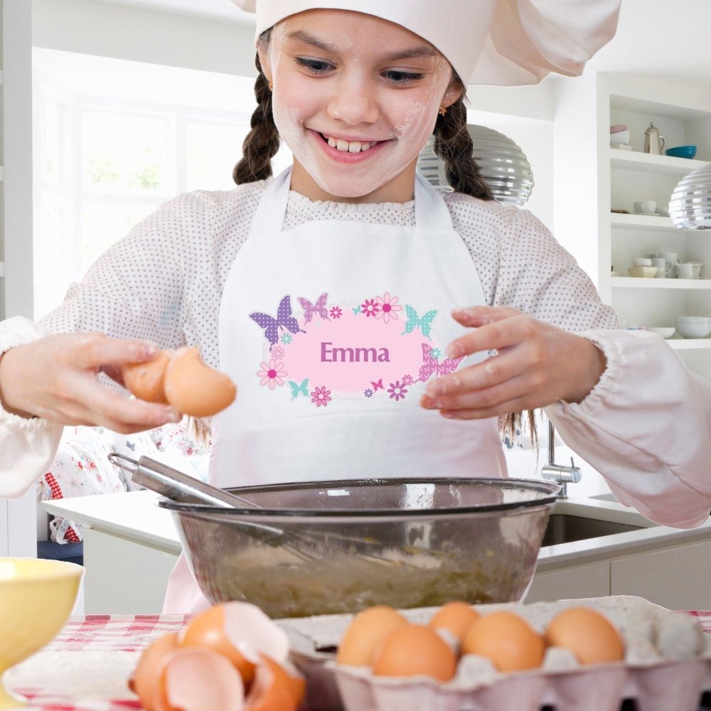 Personalised Butterfly Children's Apron