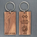 Personalised Personalised Can See the Wood for the Trees Keyring
