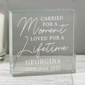 Personalised Carried For A Moment Large Crystal Token