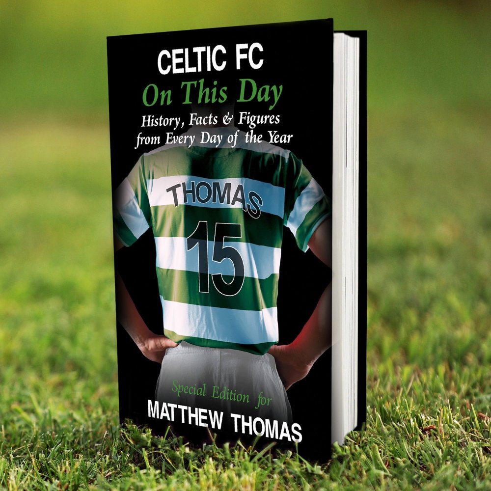 Personalised Celtic On This Day Book