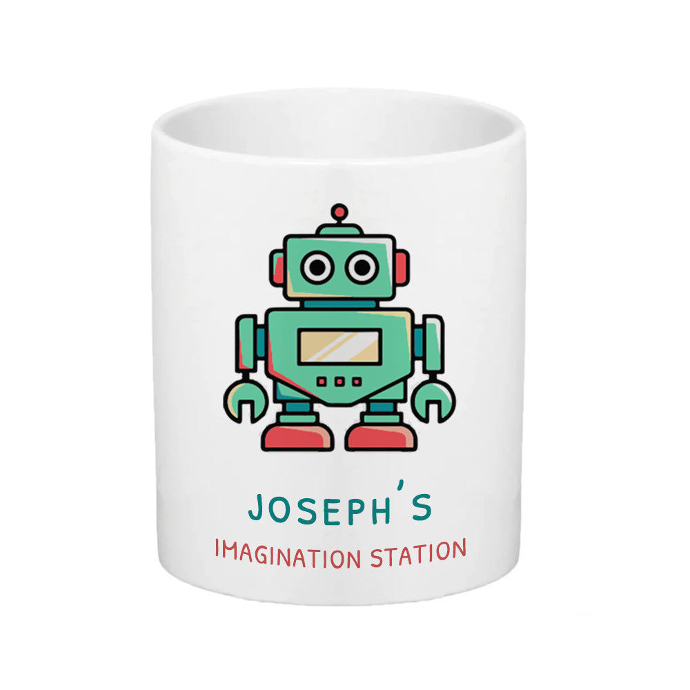 Personalised Personalised Ceramic Kids Pencil Pot