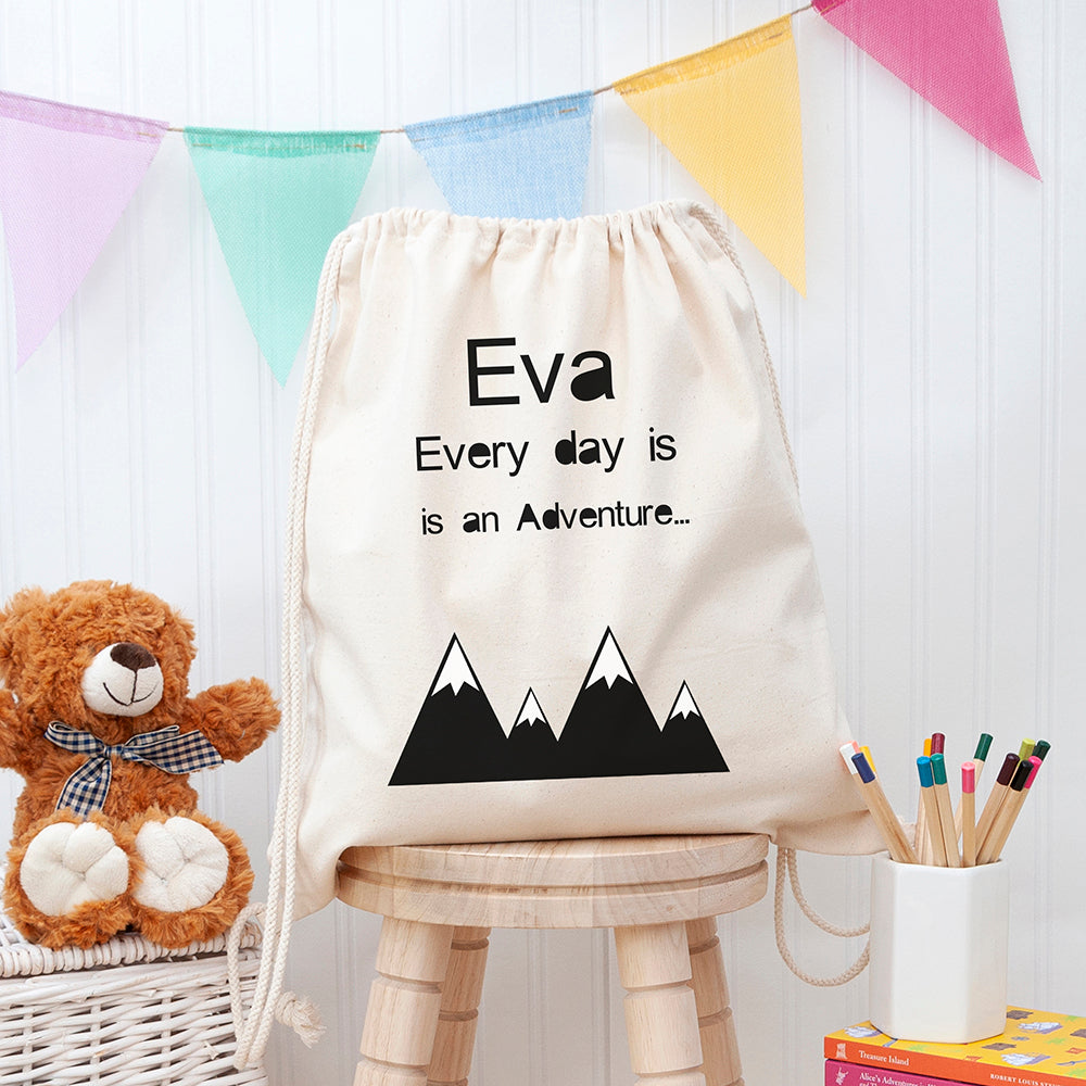 Personalised Personalised Children's Adventure PE Kit Bag