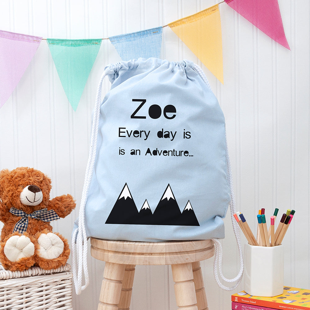 Personalised Personalised Children's Adventure PE Kit Bag