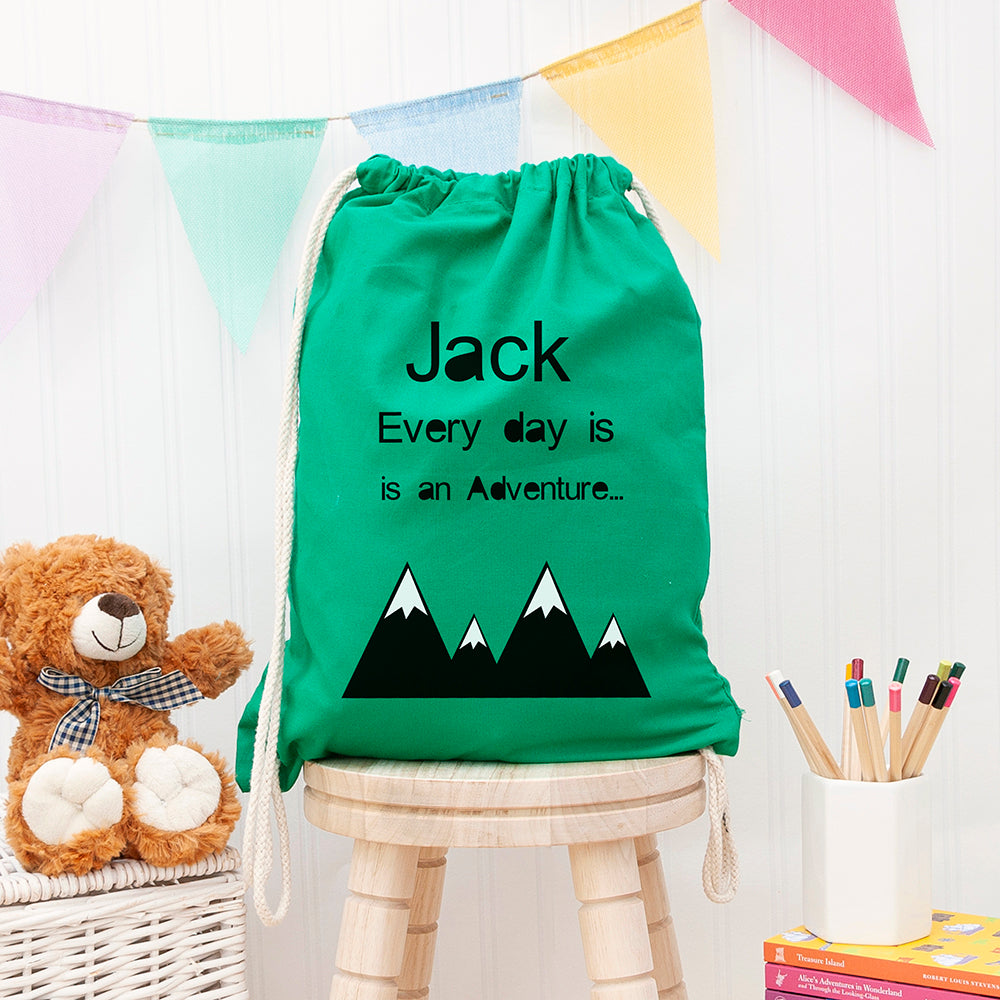 Personalised Personalised Children's Adventure PE Kit Bag
