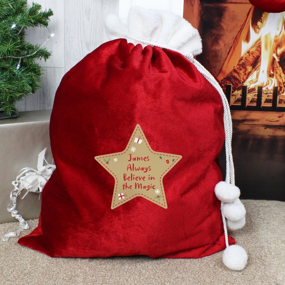 Personalised Children's Christmas Sack