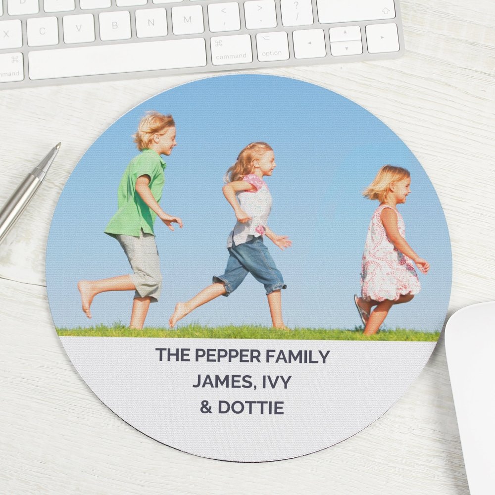 Personalised Childrens Drawing Photo Upload Mouse Mat