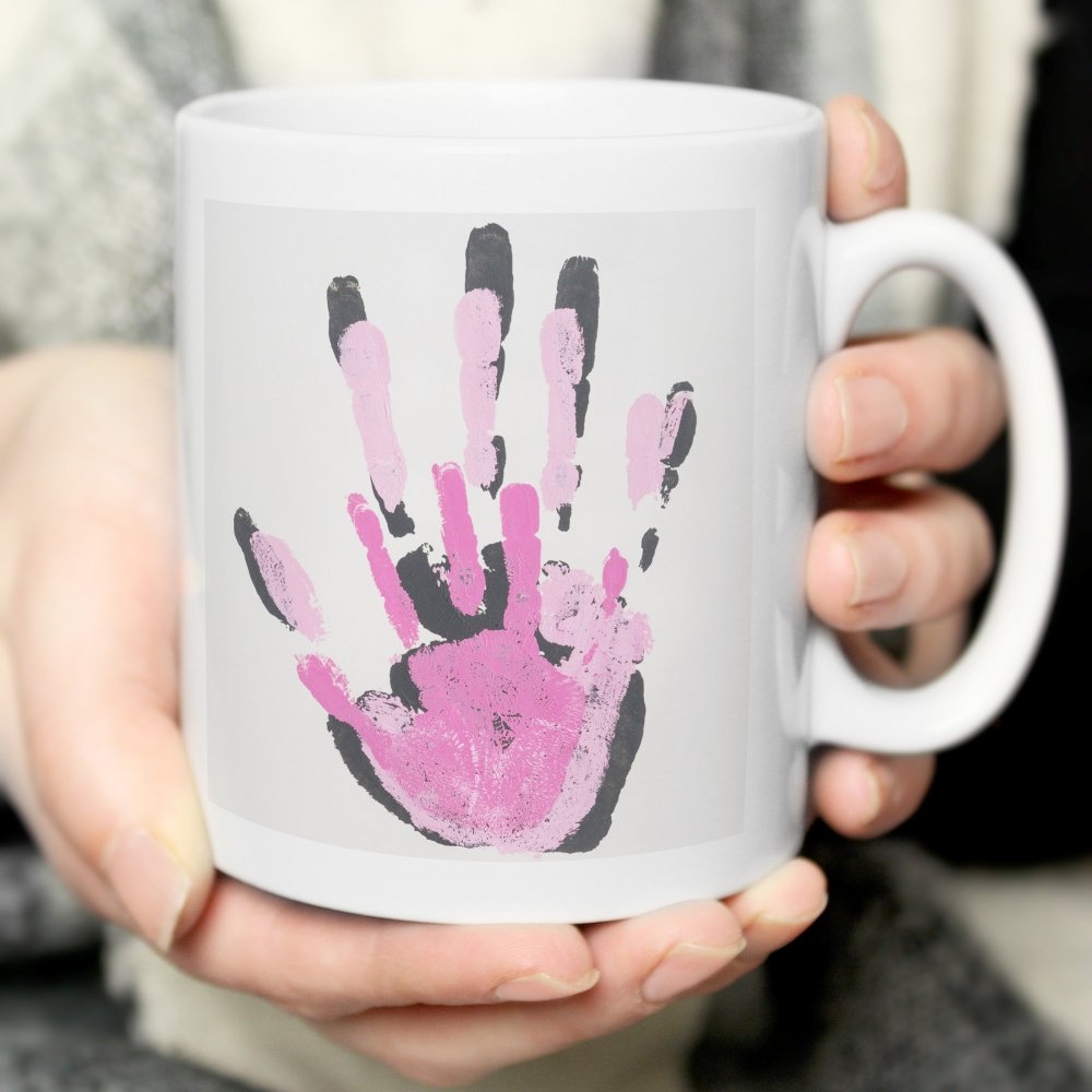 Personalised Childrens Drawing Photo Upload Mug - Perfect For Father's Day