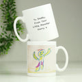 Personalised Childrens Drawing Photo Upload Mug - Perfect For Father's Day