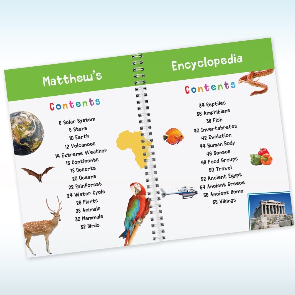 Personalised Childrens Encyclopedia