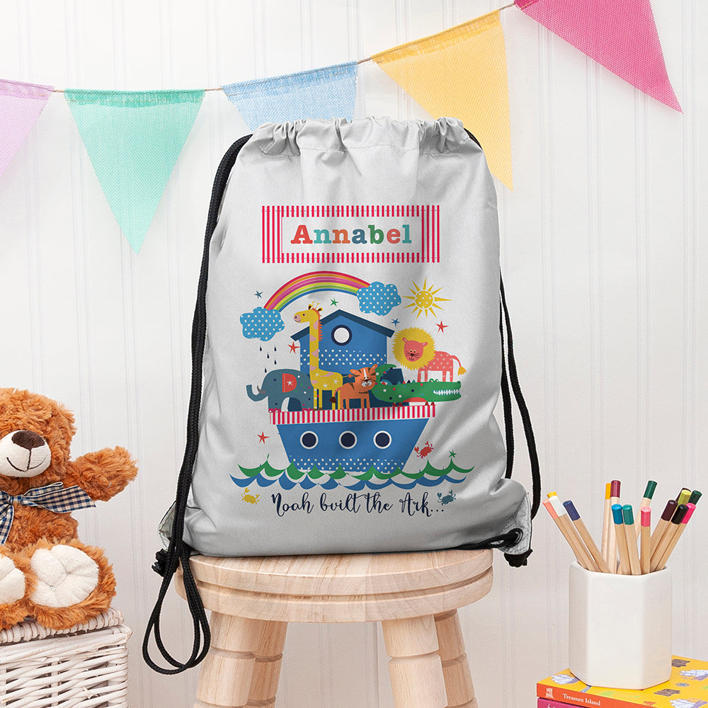 Personalised Personalised Children's Noah's Ark Waterproof Swim Bag