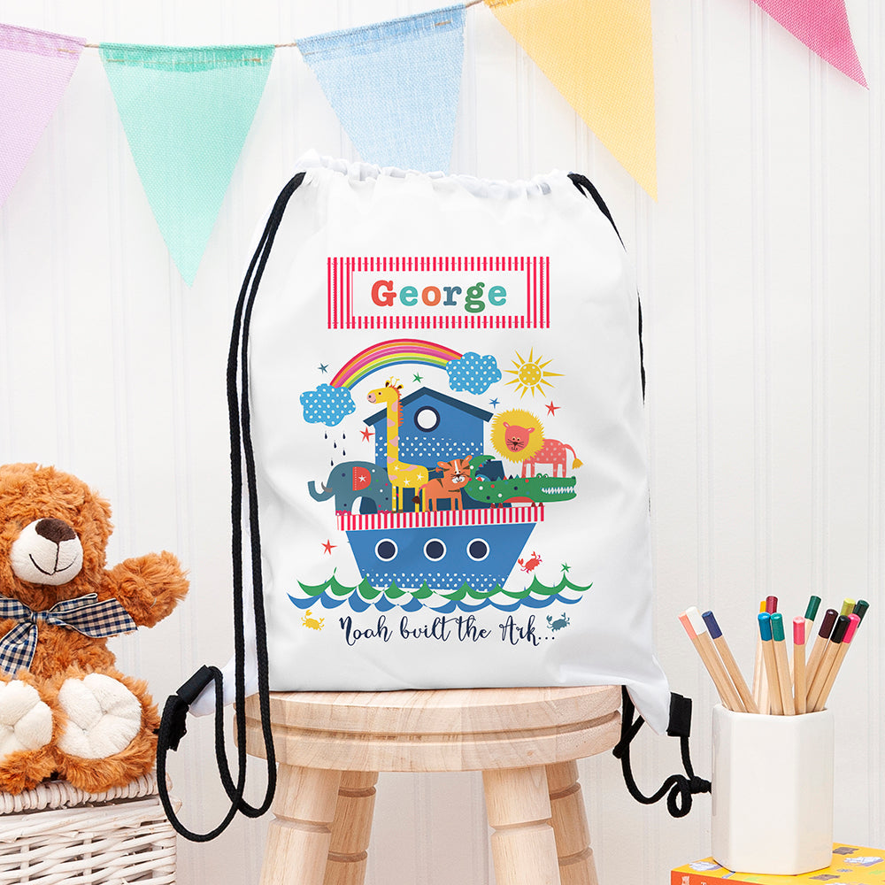 Personalised Personalised Children's Noah's Ark Waterproof Swim Bag