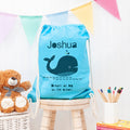 Personalised Personalised Children's Whale PE Kit Bag