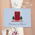 Personalised Personalised Christmas Front Door Placemat
