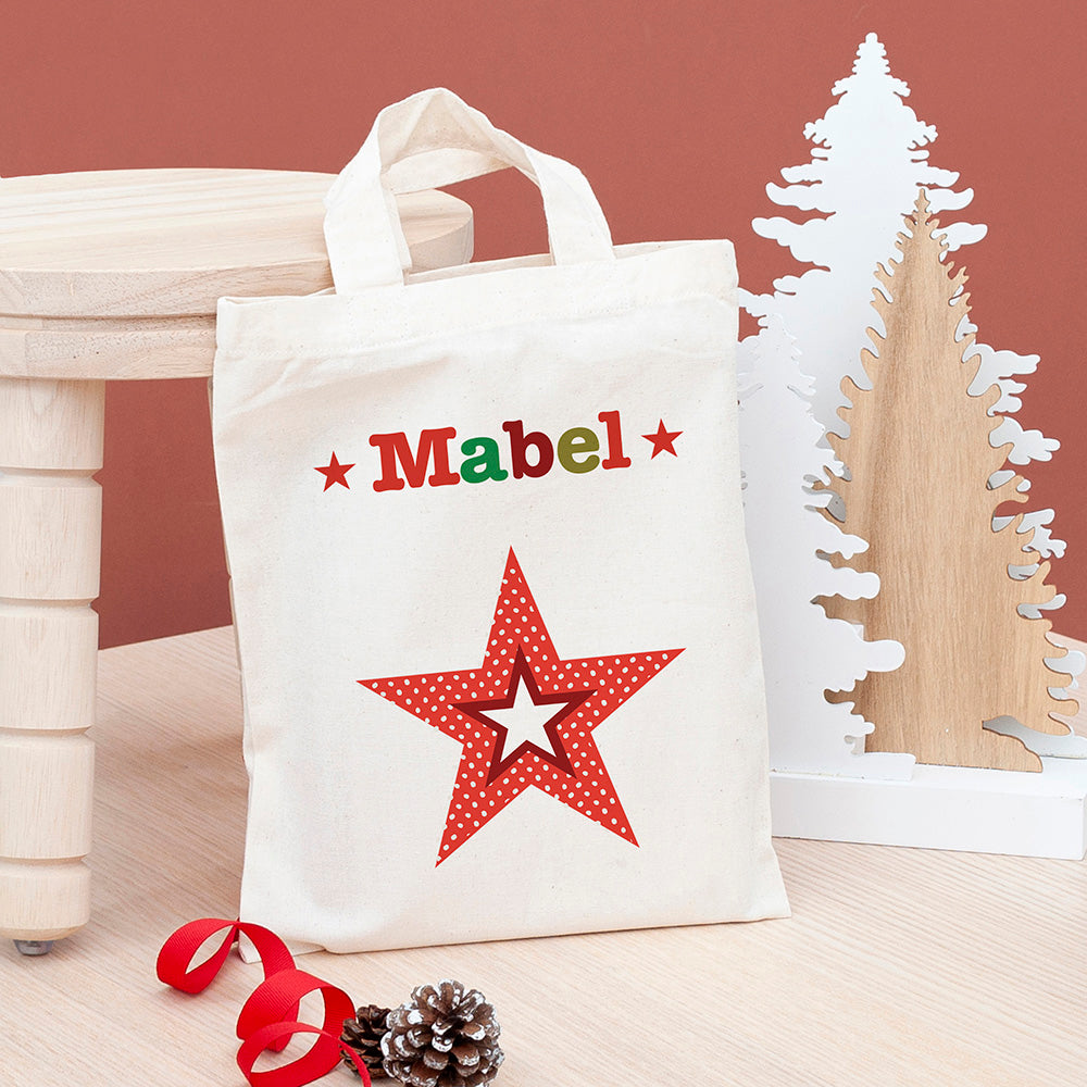 Personalised Personalised Christmas Gift Bag
