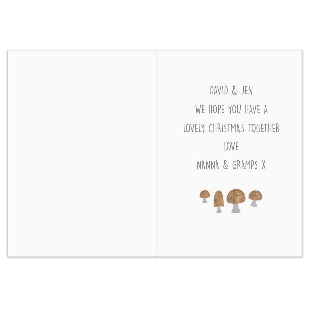 Personalised Christmas Gonk Card