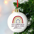 Personalised Christmas Lockdown Year Bauble