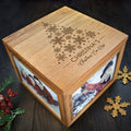 Personalised Personalised Christmas Memory Box Tree Design