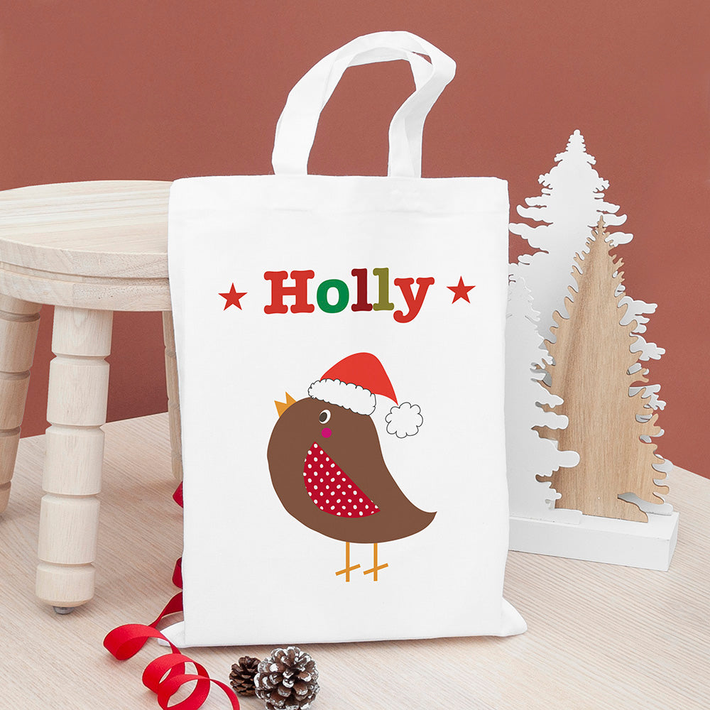 Personalised Personalised Christmas Treat Bag