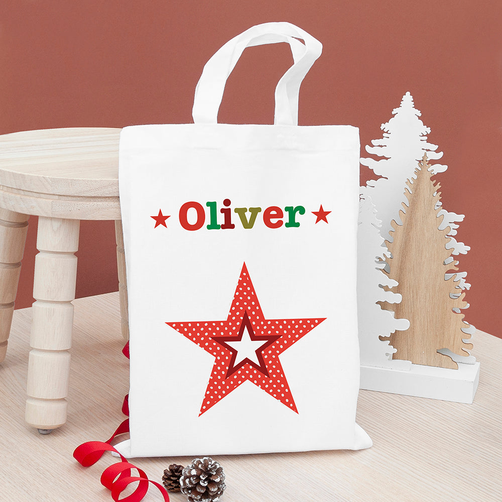 Personalised Personalised Christmas Treat Bag