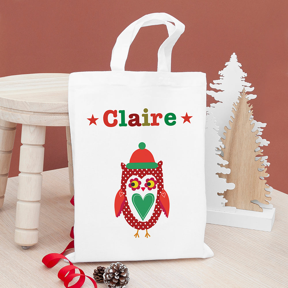 Personalised Personalised Christmas Treat Bag