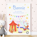 Personalised Personalised Circus Fun Framed Print