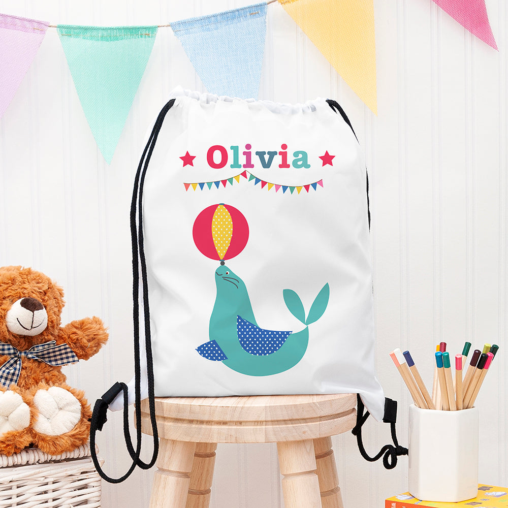 Personalised Personalised Circus Waterproof Swim Bag
