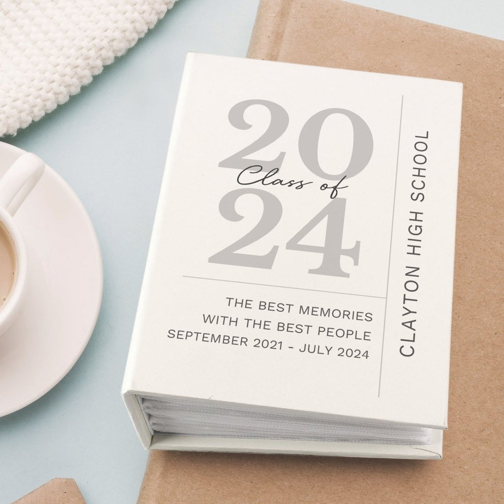 Personalised Class Of Graduation 6x4 Inch Photo Album With Sleeves