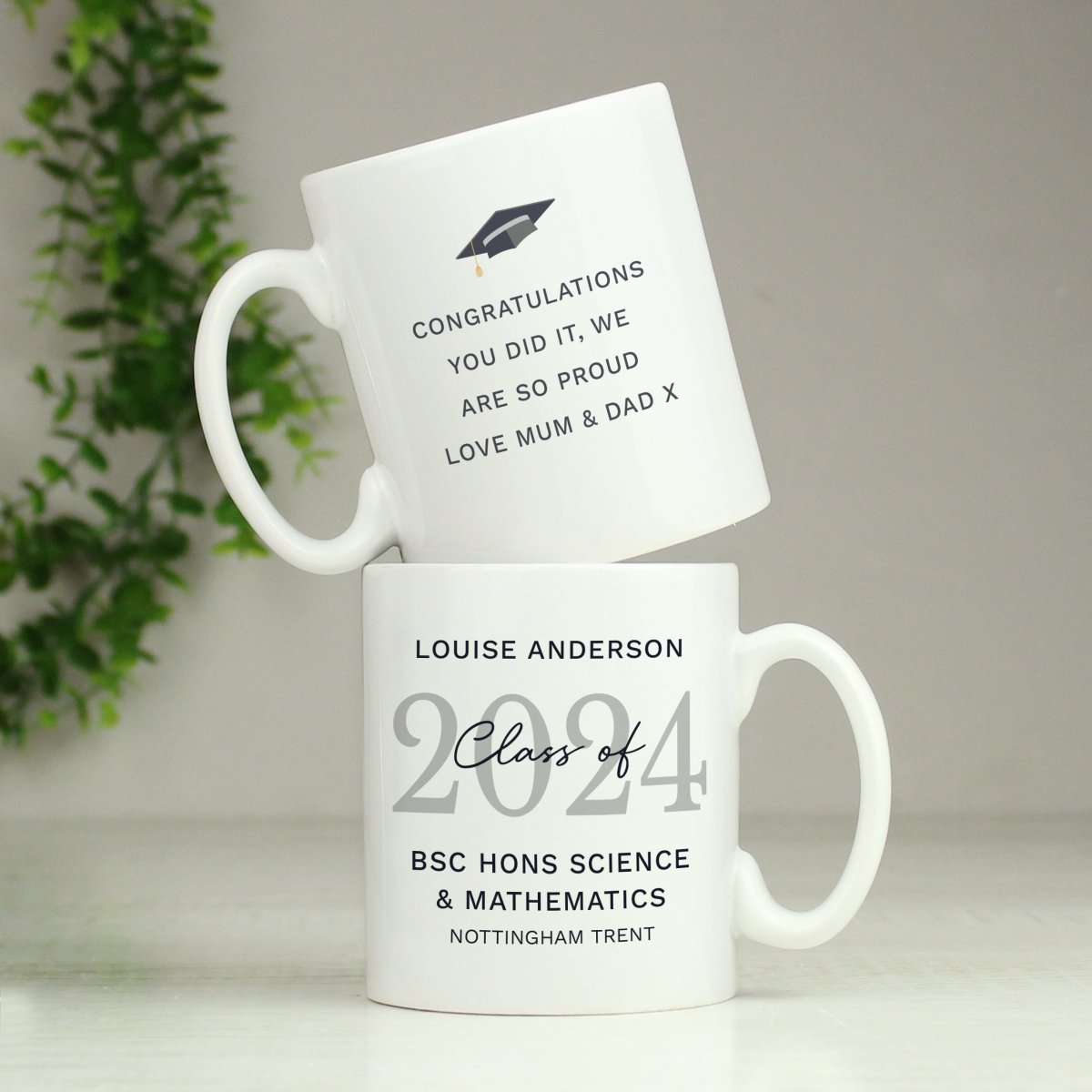 Personalised Class Of Graduation Mug