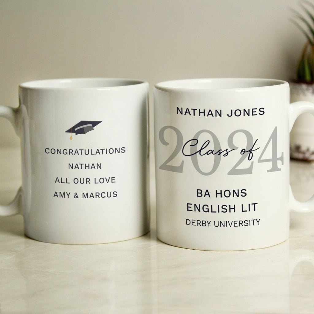 Personalised Class Of Graduation Mug