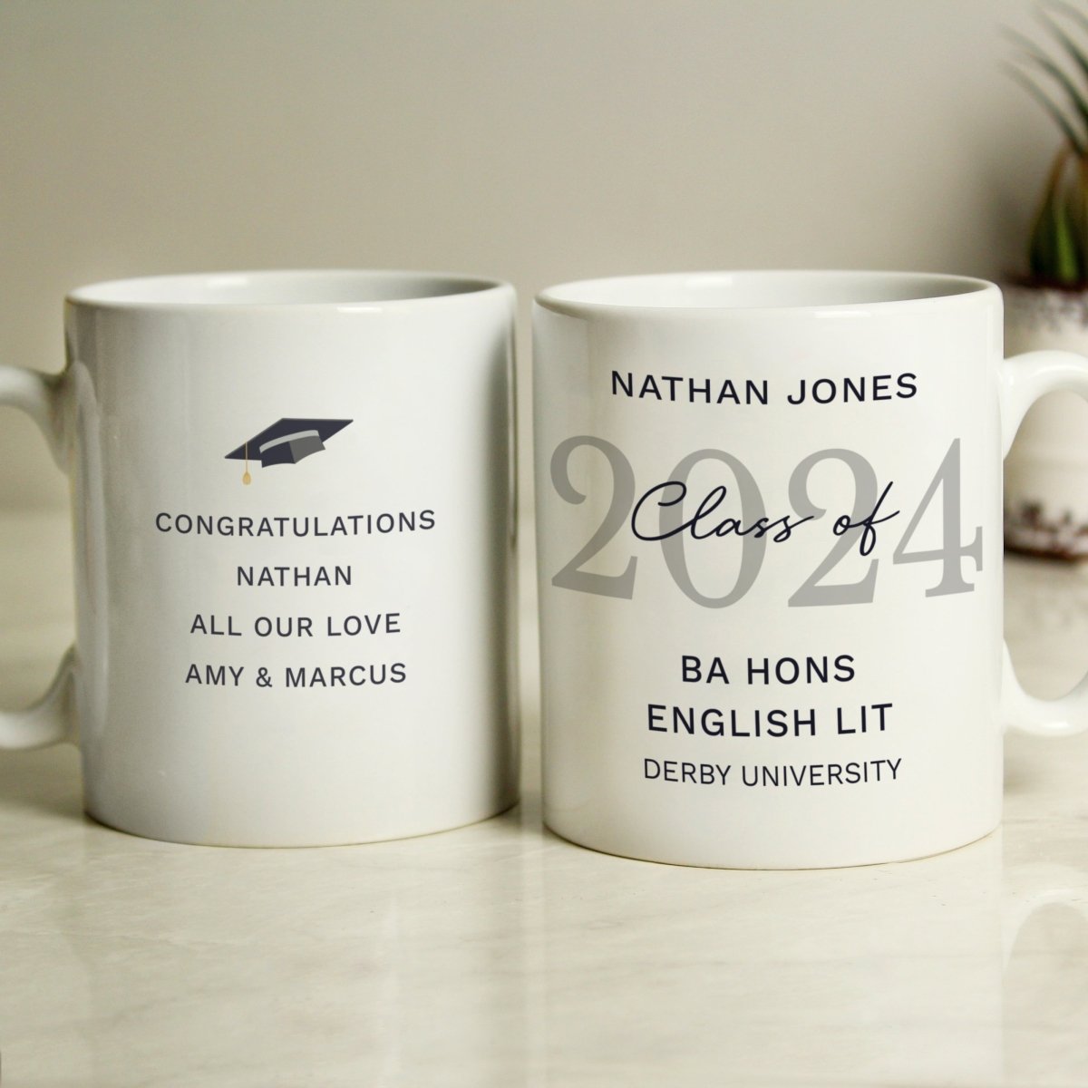 Personalised Class Of Graduation Mug