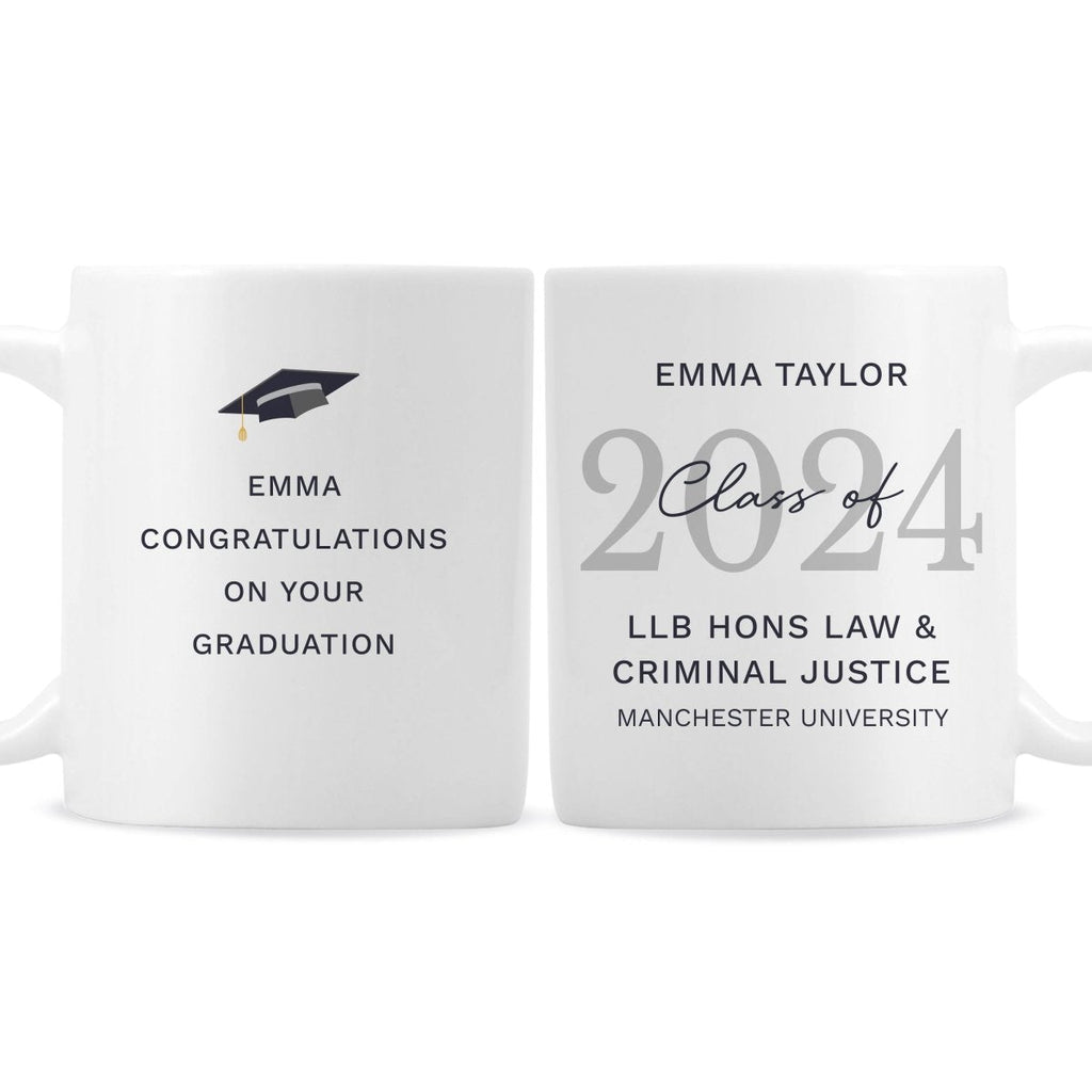 Personalised Class Of Graduation Mug