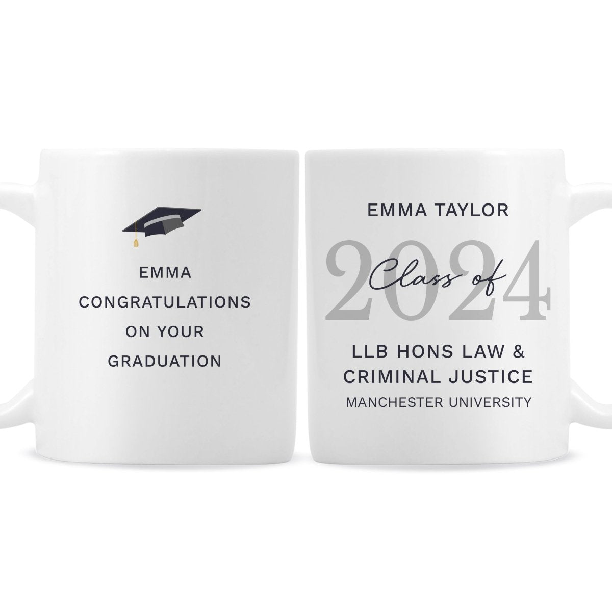 Personalised Class Of Graduation Mug