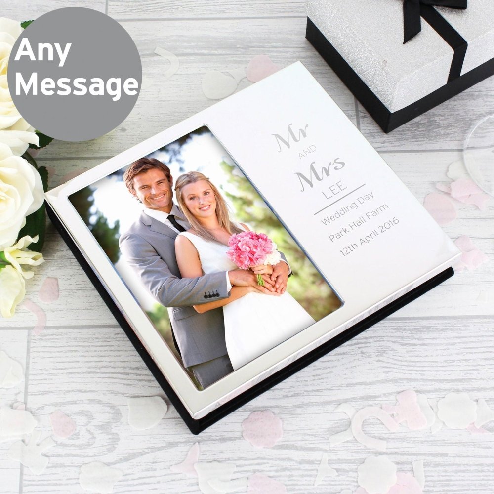 Personalised Classic 4x6 Inch Photo Frame Album