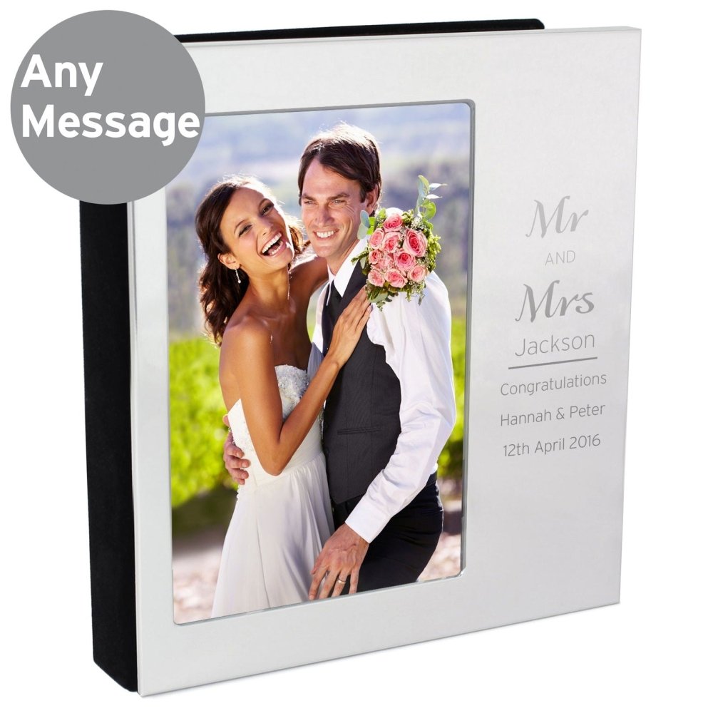 Personalised Classic 4x6 Inch Photo Frame Album