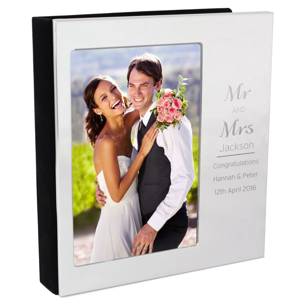 Personalised Classic 6x4 Inch Photo Frame Album