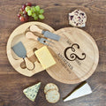 Personalised Personalised Classic Couples' Round Cheese Board