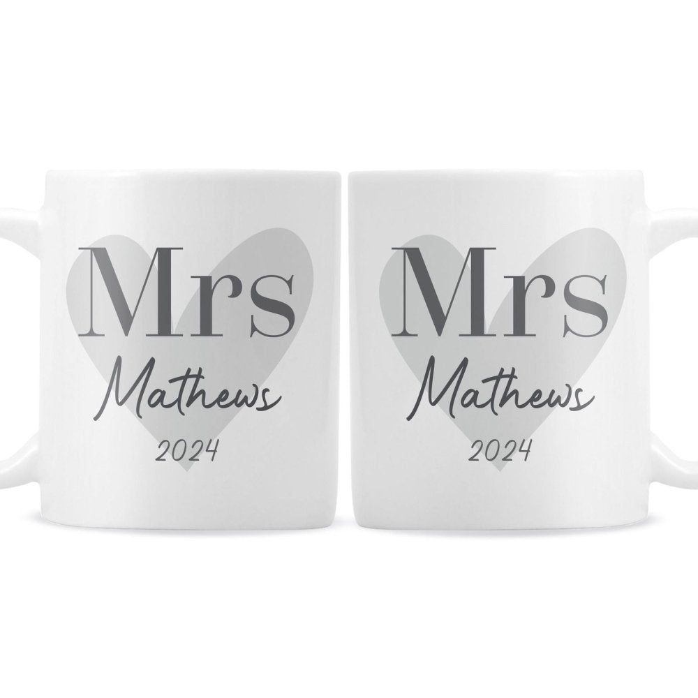Personalised Classic Mug Set