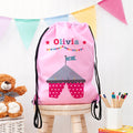 Personalised Personalised Classic Pink Circus Waterproof Swim Bag