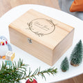 Personalised Personalised Couple's Christmas Keepsake Chest