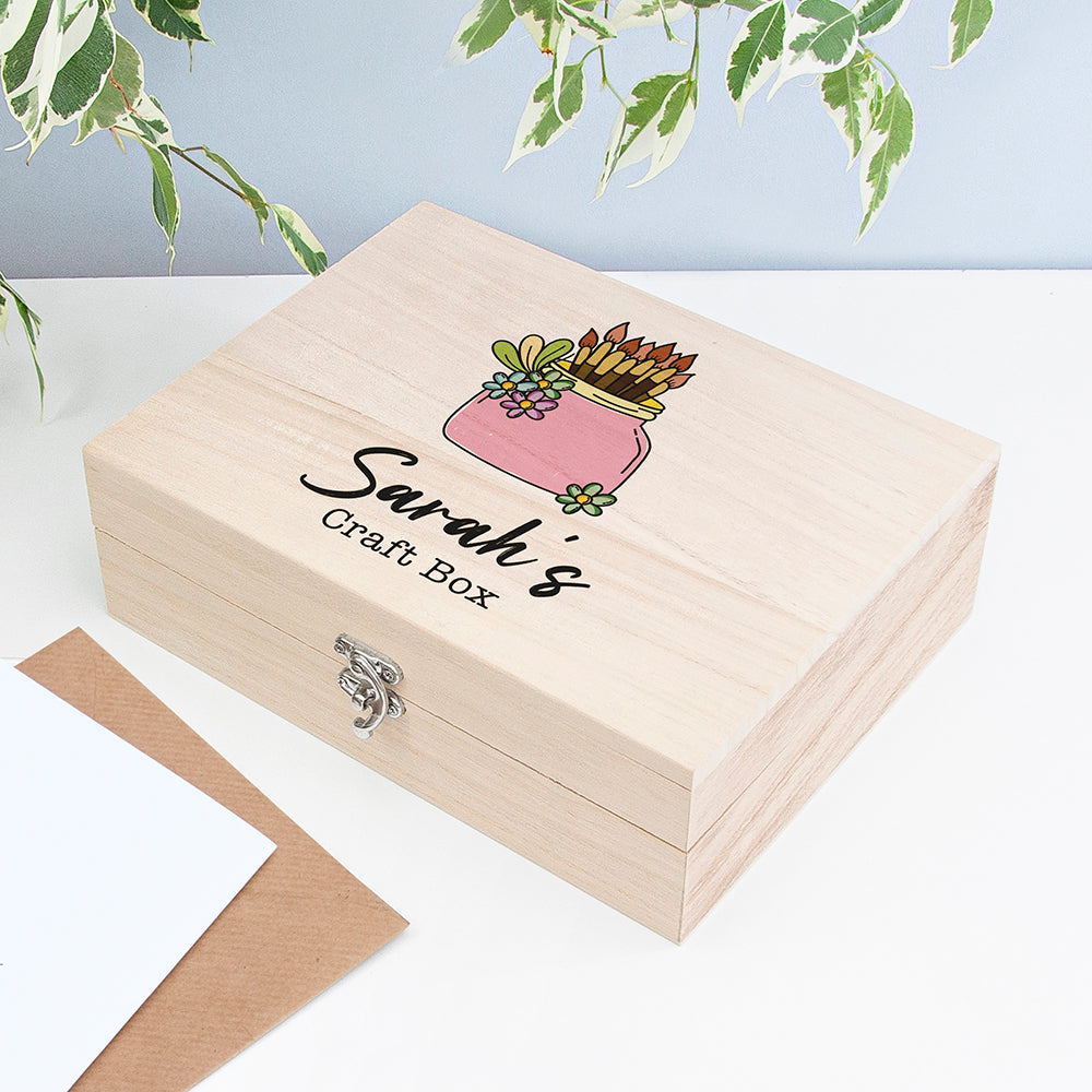 Personalised Personalised Craft Box