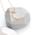 Personalised Personalised Crescent Moon Necklace